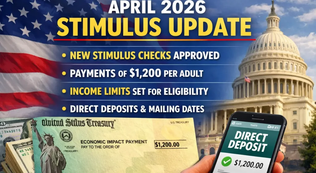 April 2026 Stimulus payment update