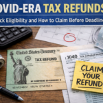 COVID-Era Tax Refunds: Check Eligibility and How to Claim Before Deadline