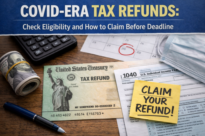 COVID-Era Tax Refunds: Check Eligibility and How to Claim Before Deadline