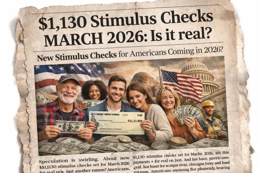 Stimulus Checks March 2026