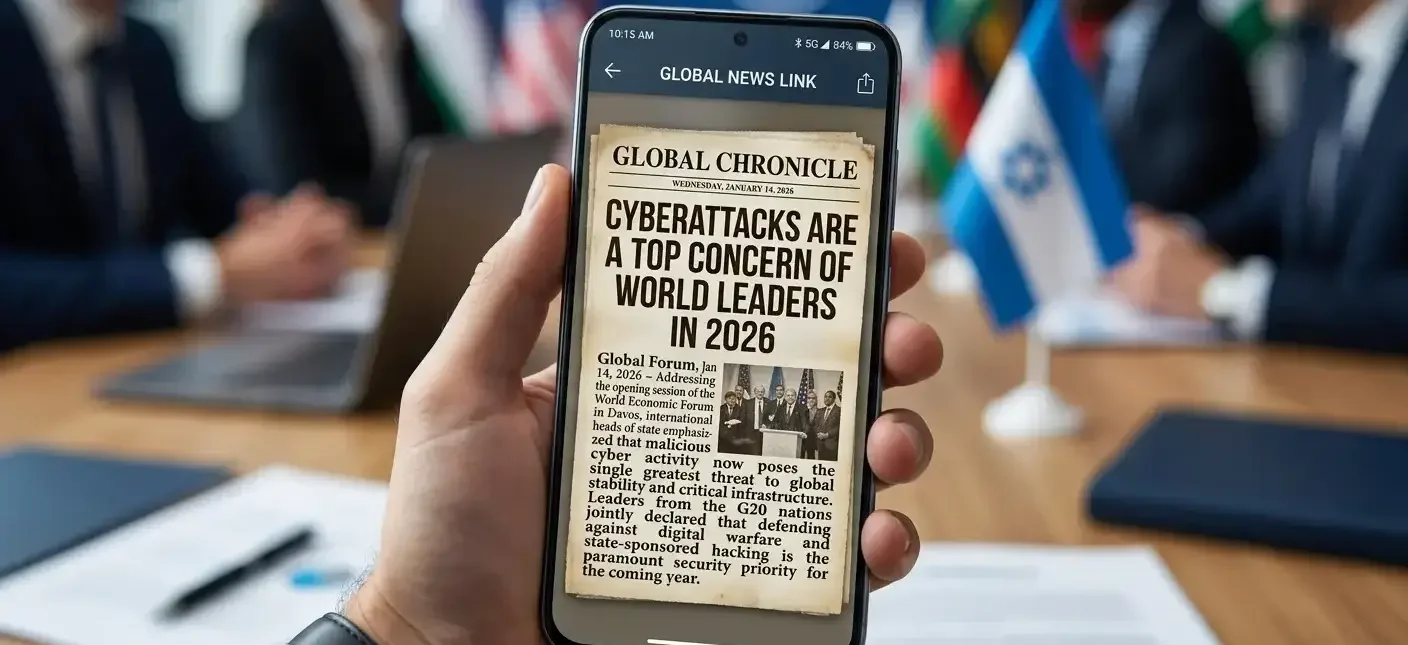 Cyberattacks Are A Top Concern of World Leaders in 2026