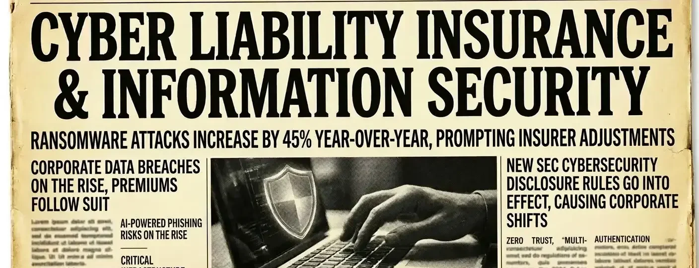 Cyber Liability Insurance & Information Security