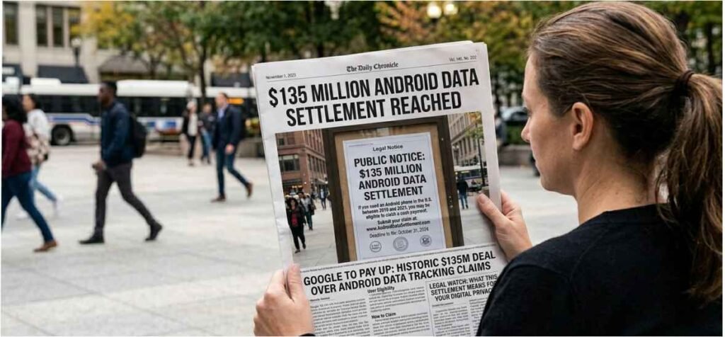 Google $135M Android Data Settlement