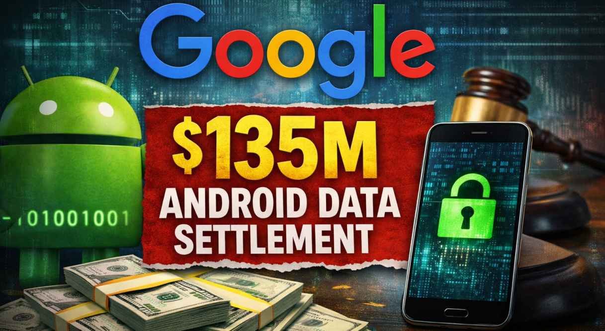 Google $135M Android Data Settlement: here’s how to claim payout