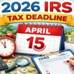 IRS Tax Deadline for 2026