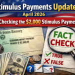 April 2026 Stimulus payments Update