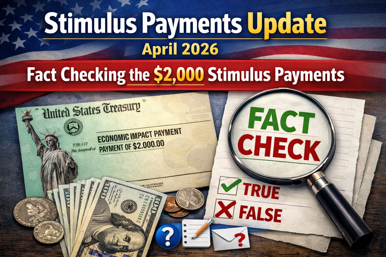April 2026 Stimulus payments Update