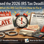 2026 IRS Tax Deadline