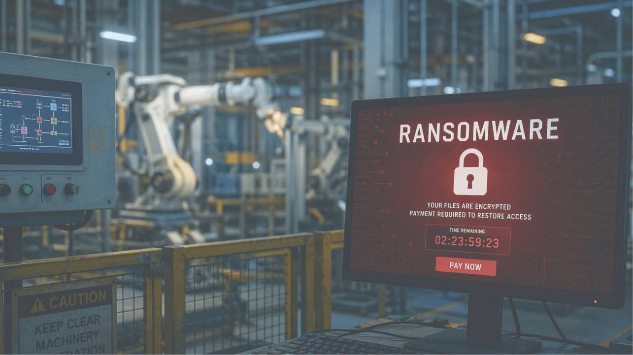 Why Manufacturers Are Prime Targets for Ransomware